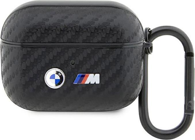 Actual product image BMW BMAPWMPUCA2 AirPods Pro cover czarny/black Carbon Double Metal Logo (Headphone bag)