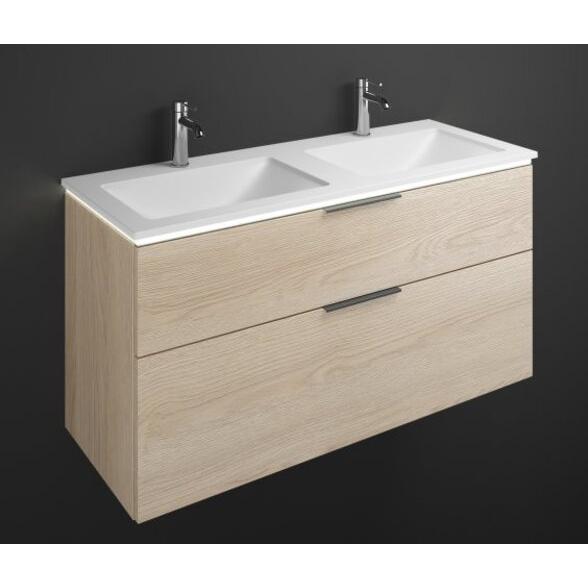 Thumbnail - burgbad, Badmöbelset, Eqio Mineralguss-Waschtisch inklusive Waschtischunterschrank und LED-Waschtischunterschrankb