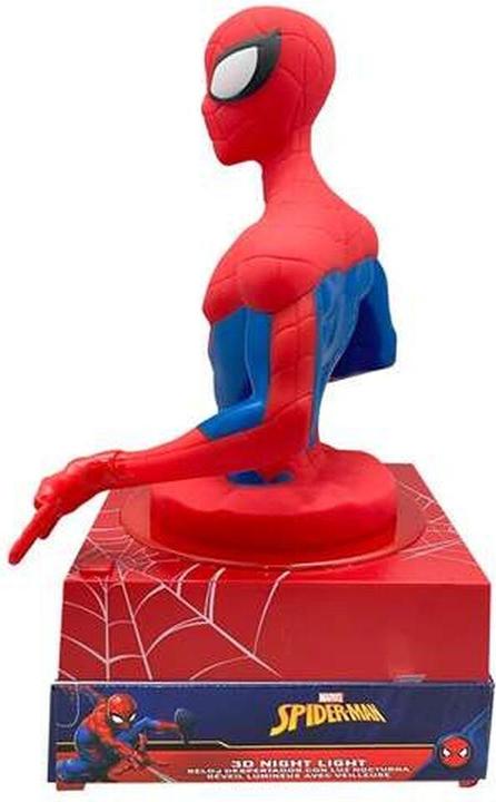 Image du produit Kids Licensing Marvel Spiderman 3D lamp with alarm clock