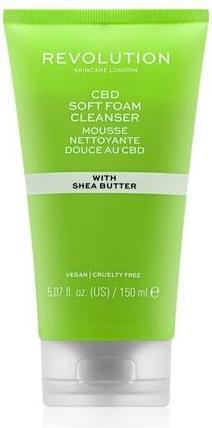 Immagine prodotto Revolution Skincare Schiuma morbida nutriente al CBD (Mousse detergente, 150 ml)