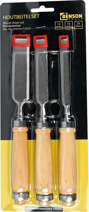 Actual product image Benson Wood chisel set 3 pieces