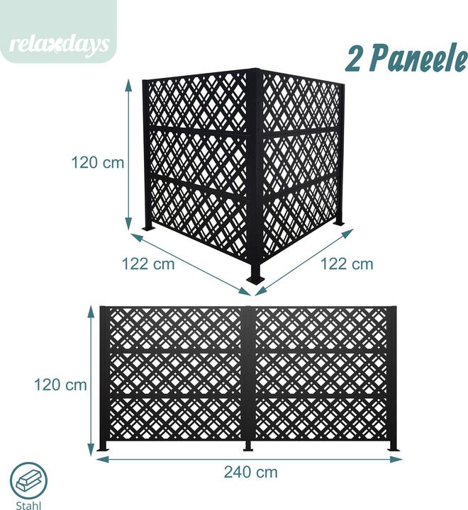 Actual product image Relaxdays bin cage