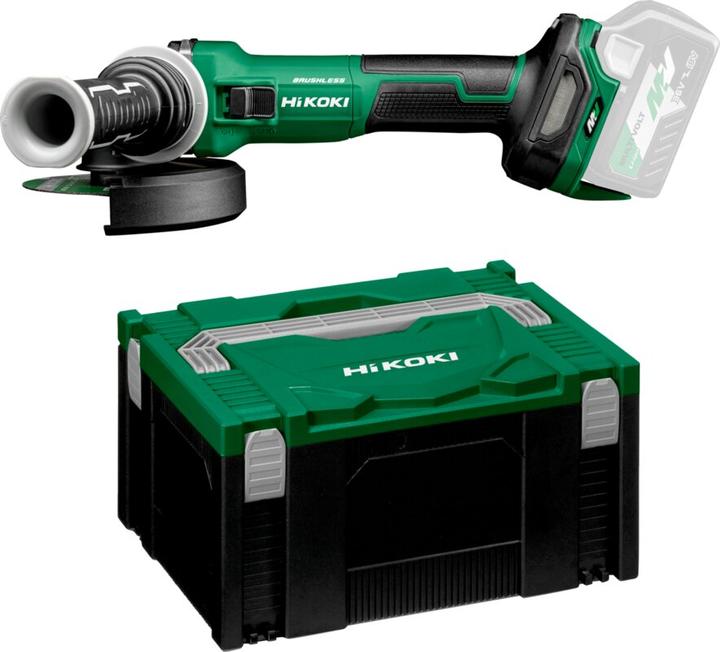 Immagine prodotto Hikoki Smerigliatrice angolare a batteria 125 mm set G3613DVE 2,5 Ah (125 mm)