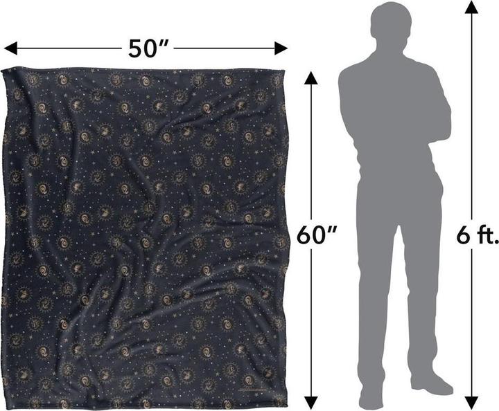 Produktbild Decke Hogwarts Häuser (152 x 127 cm)