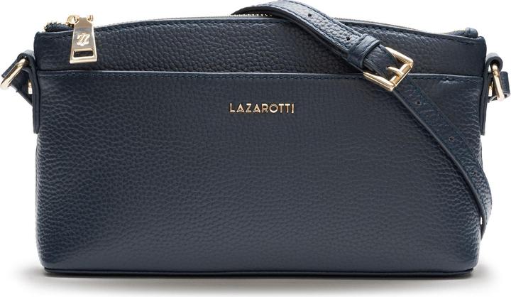 Actual product image Lazarotti Bologna Leather shoulder bag leather 24 cm