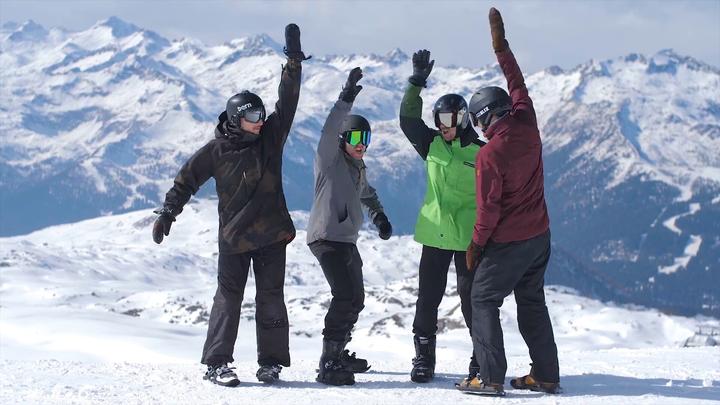 Actual product image Snowfeet II (43 cm, With binding)