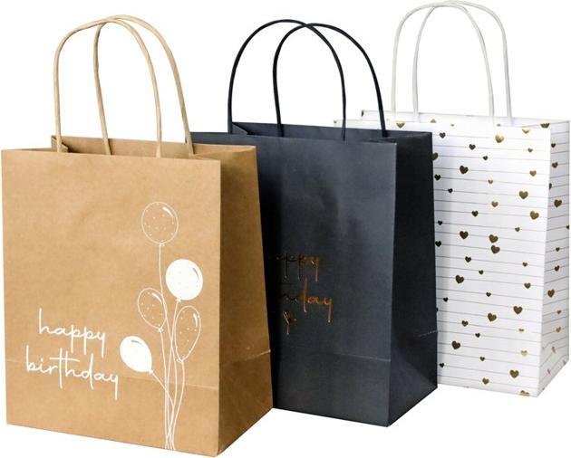 Produktbild Artoz Geschenksack Happy Birthday (Geschenktüte, 3 x)