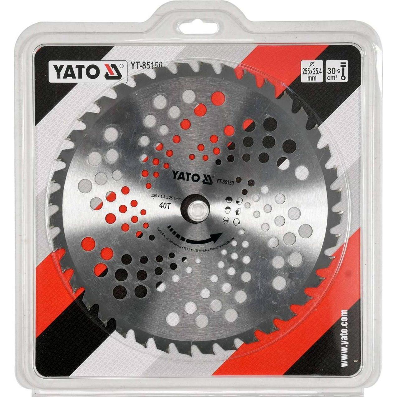 Thumbnail - Yato, Sägeblatt, Profi Sägeblatt für Motorsense 255 mm YT-85150