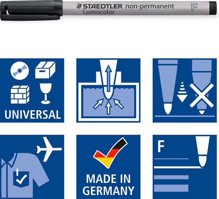 Actual product image Staedtler Lumocolor non permanent (1 x)
