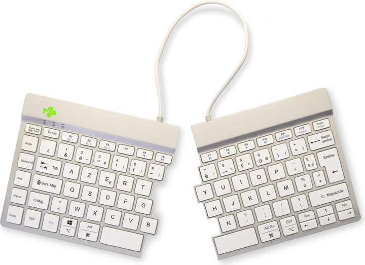 Produktbild R-Go Tools R-Go Split Break Ergonomic Keyboard Azerty (Fr) Bluetooth W (FR, Kabellos)