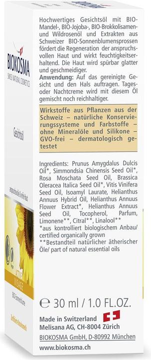 Produktbild Biokosma Active Gesichtsöl (30 ml, Gesichtsöl)