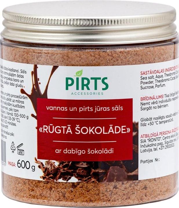 Nenurodyta Zeezout Voor Saunas Bittere Chocolade 600g