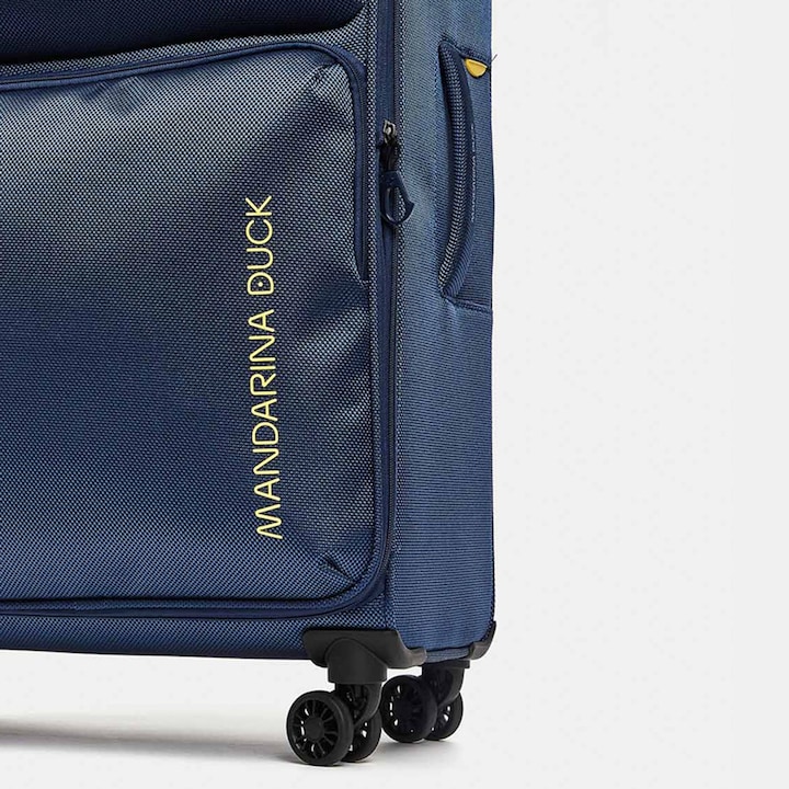 Image du produit Mandarina Duck Zephyr 4 roues trolley L 78 cm avec soufflet extensible (102 l, XL (à partir de 115l))