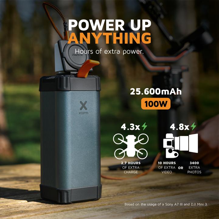 Actual product image Xtorm Xtreme Series (25600 mAh, 60 W, 92 Wh)