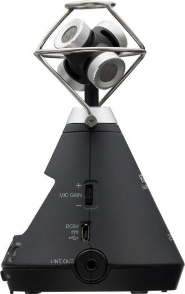 Actual product image Zoom H3-VR 360° audio recorder with fur windscreen (Various)