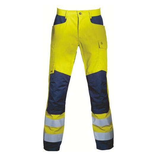 Uvex, Pantaloni Da Lavoro, Construction Pantaloni Cargo Gialli, Giallo Avvertimento 52 (52)