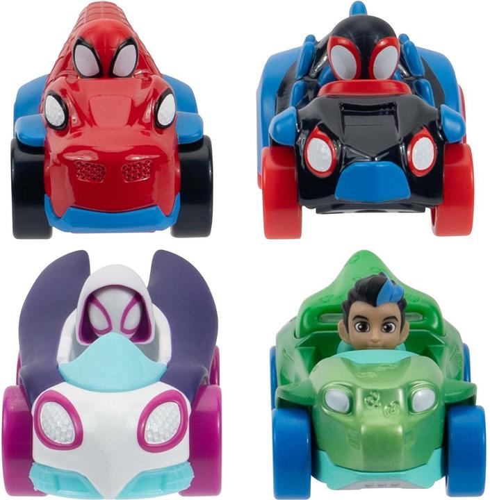 Jazwares Spidey Die Cast Fahrzeuge 4 Pack S2