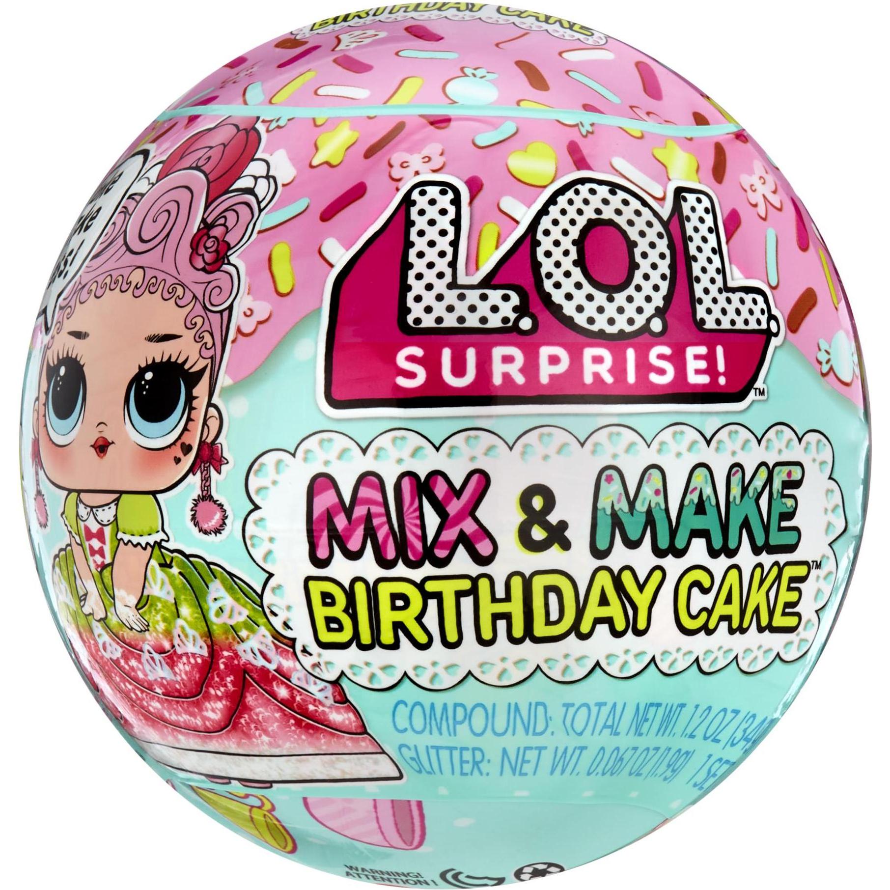 MGA L.O.L. Surprise! Mix & Make Birthday Cake Tots