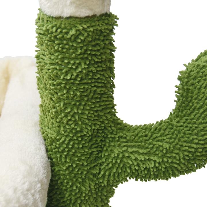 Immagine prodotto Fudajo Tiragraffi cactus 70cm tiragraffi per gatti albero per gatti albero da arrampicata per gatti (70 cm, Verde e beige)