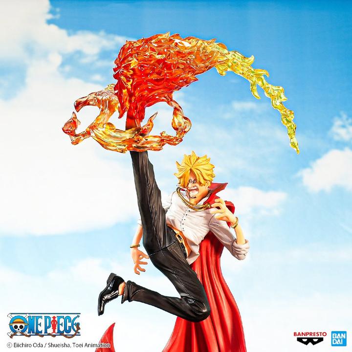 Actual product image Banpresto One Piece WF Colosseum Vol2 Special Sanji 20cm