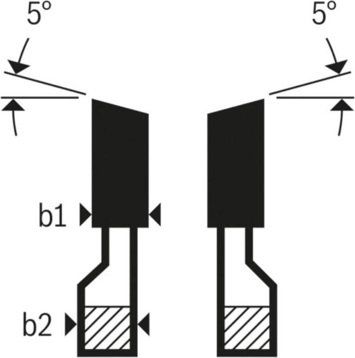 Produktbild Bosch Professional Zubehör Vorritzblatt Top Precision Best for Laminated Panel, 120 x 22 x 2,8 - 3,6 mm