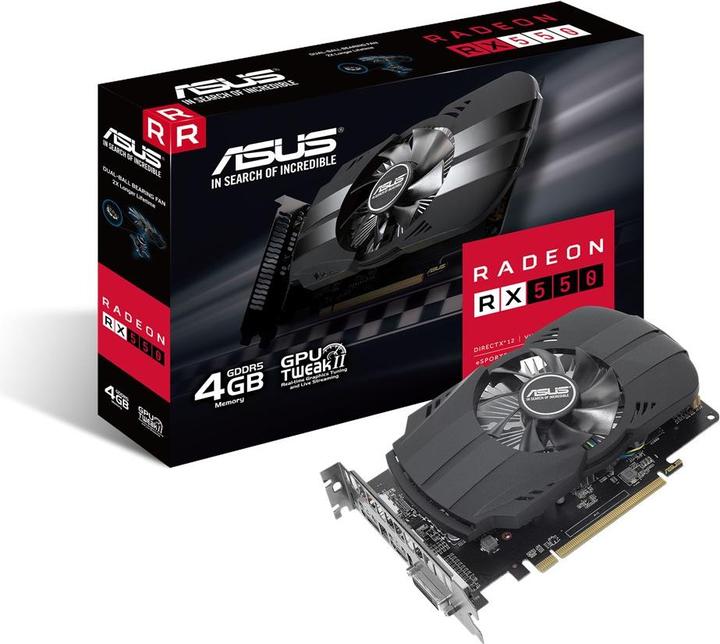 ASUS Radeon PH RX 550 4G M7 (4 GB)