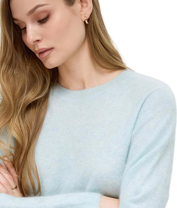 Produktbild Bellemere Pullover Brushed Silk Cashmere Crew-Neck Sweater (One Size)