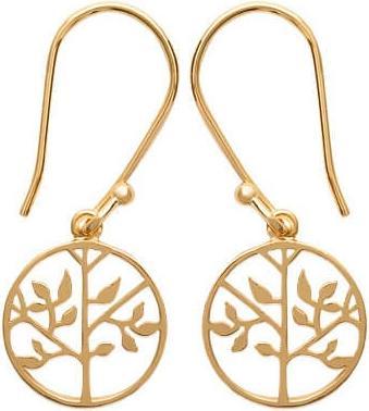 Image du produit Lara BOUCLES d'orilles Plaqué or - PENDANTES - ARBRE