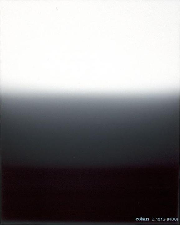 Actual product image Cokin Z121S Graduated filter grey 2 (ND8) (96 mm, Graduated neutral density filter)