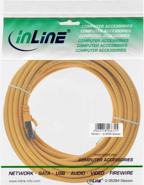 Produktbild InLine Patchkabel Cat.6A, S/FTP (PiMf), 500MHz (S/FTP, CAT6a, 7.50 m)