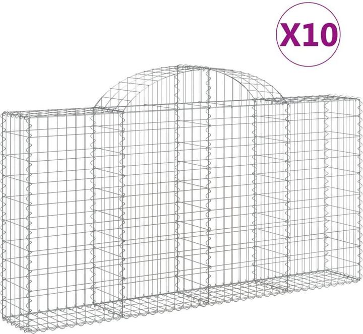 Produktbild vidaXL Gabionenkorb