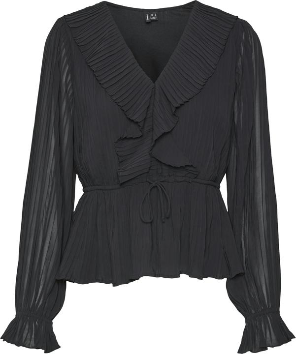 Immagine prodotto Vero Moda Vestibilità regolare Scollo a V Polsini elasticizzati Top Top (M)