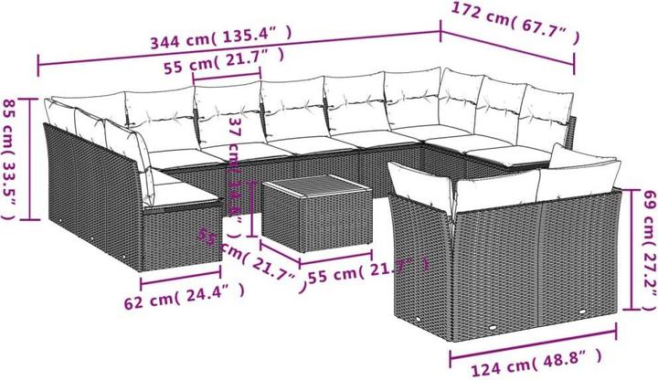 Produktbild vidaXL Romeo