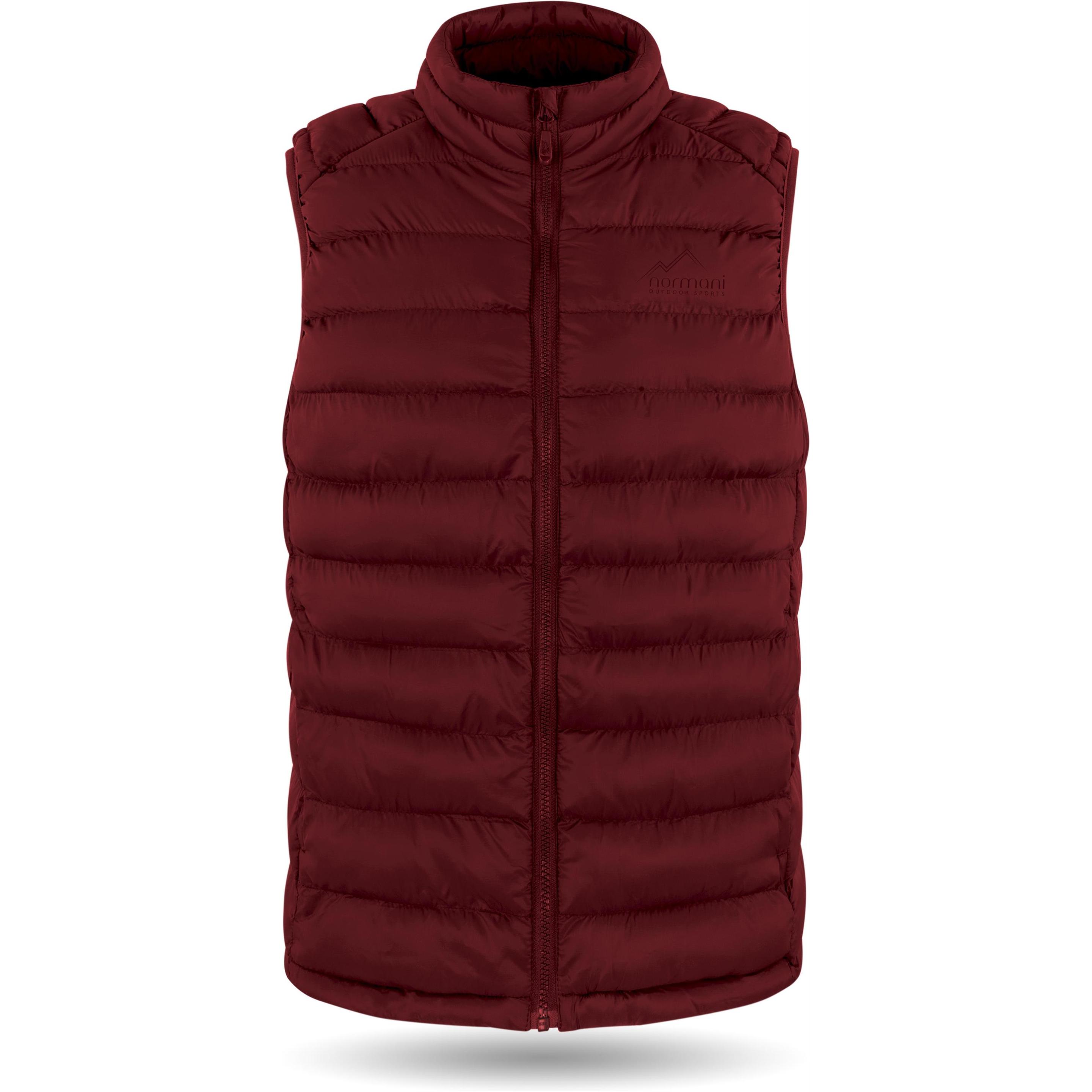 Normani, Unisex, Weste, Kinder Weste „Eriboll“ - 8681, Rot, (98, 102, 104, 100 A)