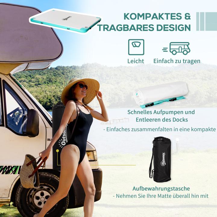 Immagine prodotto Outsunny Paddleboard con funzione di gonfiaggio