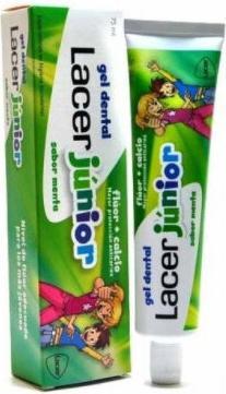 Produktbild Lacer Junior Zahngel Minze 75ml (75 ml)