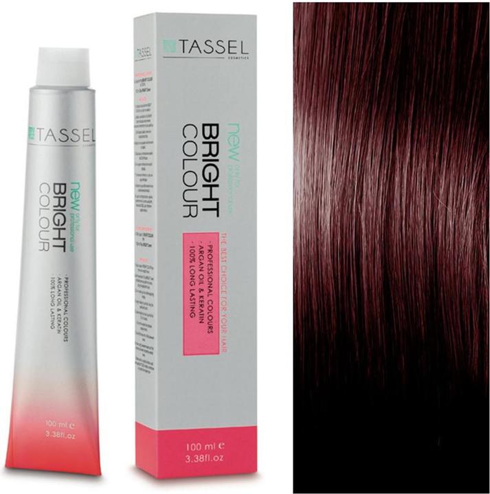 Caso Eurostil Bright Colour Tinte Nº55 Light Chestnut Mahogany (5.5 Castaño Caoba Claro)