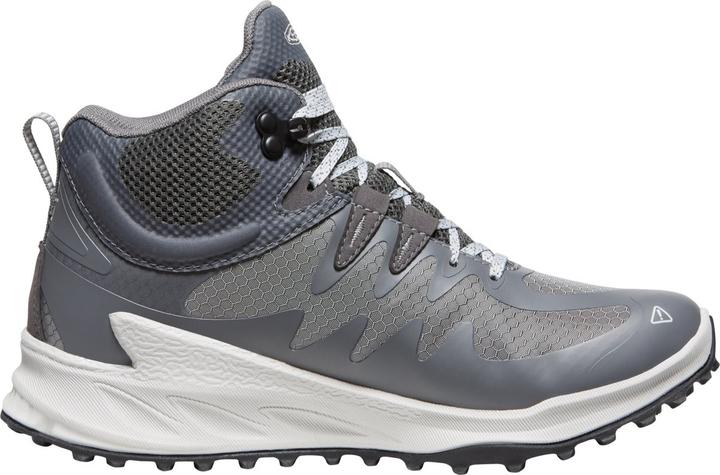 Keen Zionic Mid Dames Wandelschoenen Steel Grey/Magnet | Grijs | Mesh | Maat 42 | K1028177 (42)