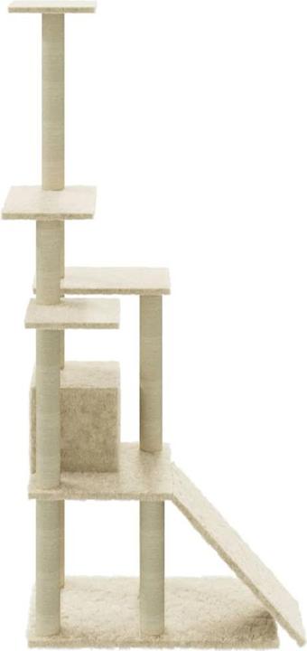 Produktbild vidaXL Kratzbaum (155 cm, Creme)