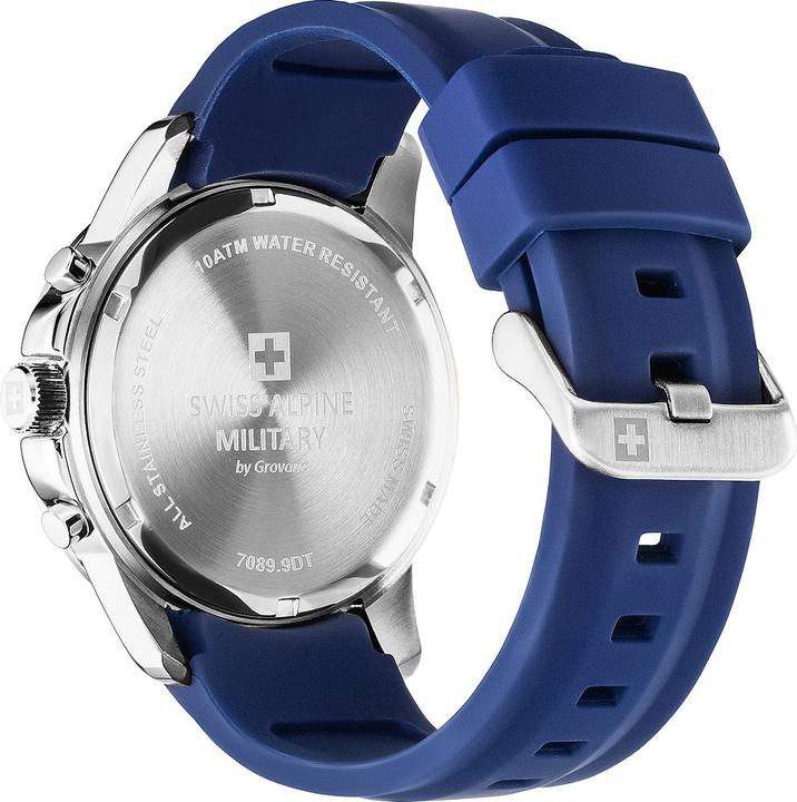 Image du produit Swiss Alpine Military 7089.9835 Chronographe Mens Watch 44mm 10ATM (Chronographe, 44 mm)