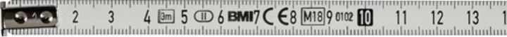 Actual product image BMI Pocket roller tape measure VARIO Mini Length 3 m Width 10 mm mm/cm EG II ABS Automatic (mm, cm)