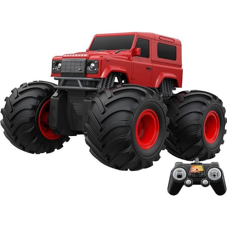 Double Remote-controlled car (red) Land Rover (Amphibious) E343-003