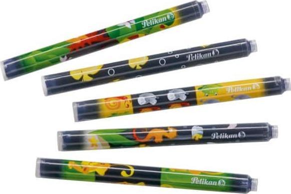 Actual product image Pelikan Ink cartridge Griffix 4001 P1R/5/2B n bw (5 Piece, Royal blue)