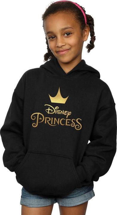 Produktbild Disney Princess Crown Logo Kapuzenpullover Mädchen (140, 146)