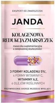 Actual product image Janda Supplementary Collagen Mask For Wrinkle Reduction, 2x4 Ml (8 ml)