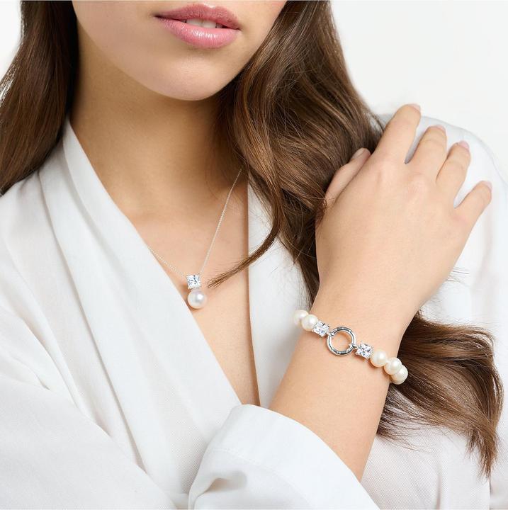 Image du produit Thomas Sabo Bracelet perles argent (20 cm, Argent 925)