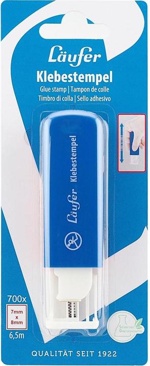 Actual product image Läufer Adhesive stamp 1 piece, blue, red, white