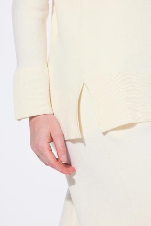 Produktbild Ulla Popken Pullover, Volantärmel, Stehkragen, Langarm (42, 44)