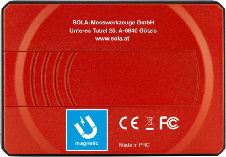 Image du produit Sola Messwerkzeuge Niveau à bulle (8 cm)