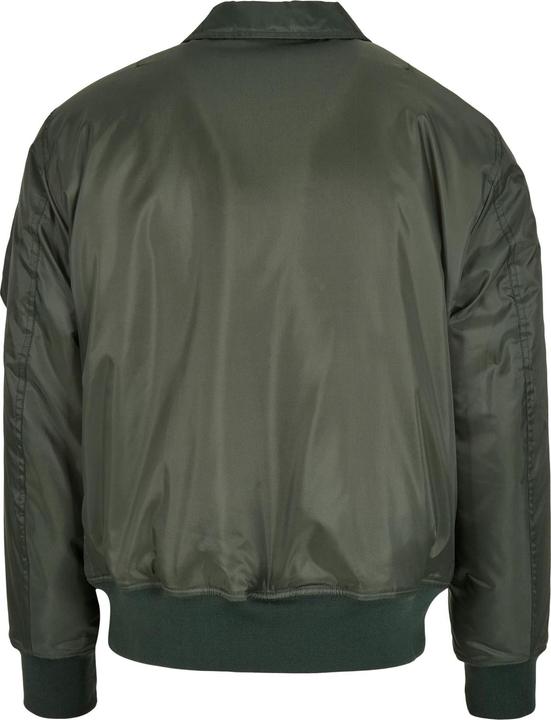 Actual product image Build Your Brand Mens Collared Bomber Jacket (M)